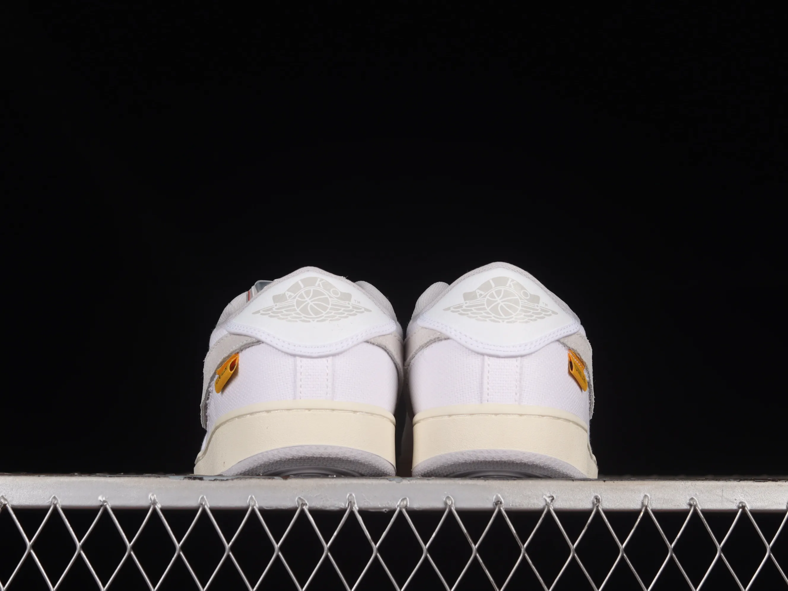 All categories Air Jordan Jordan series basketball shoes Air Jordan 1 Low Uion LA x Air Jordan Ko Low AJ1 Joe 1 joint white canvas low-top retro basketball shoes DO8912-101